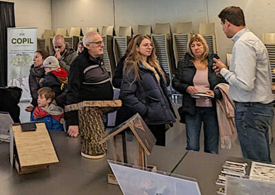 Informations transmise au public par un membre du COPIL