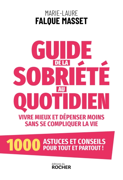 Guide de la Sobriété au Quotidien, couverture du livre